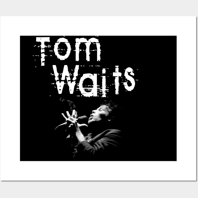 Tom Waits (The greatest songwriter) Wall Art by RW Ratcliff Music